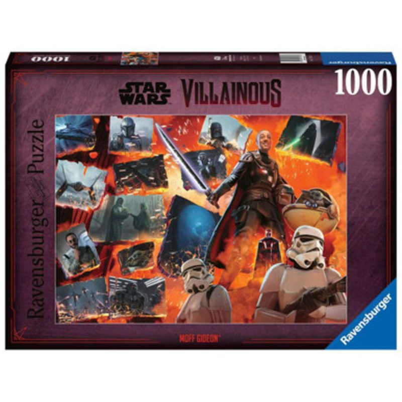 Ravensburger 1000pc – Star Wars Villainous: Moff Gideon Puzzle