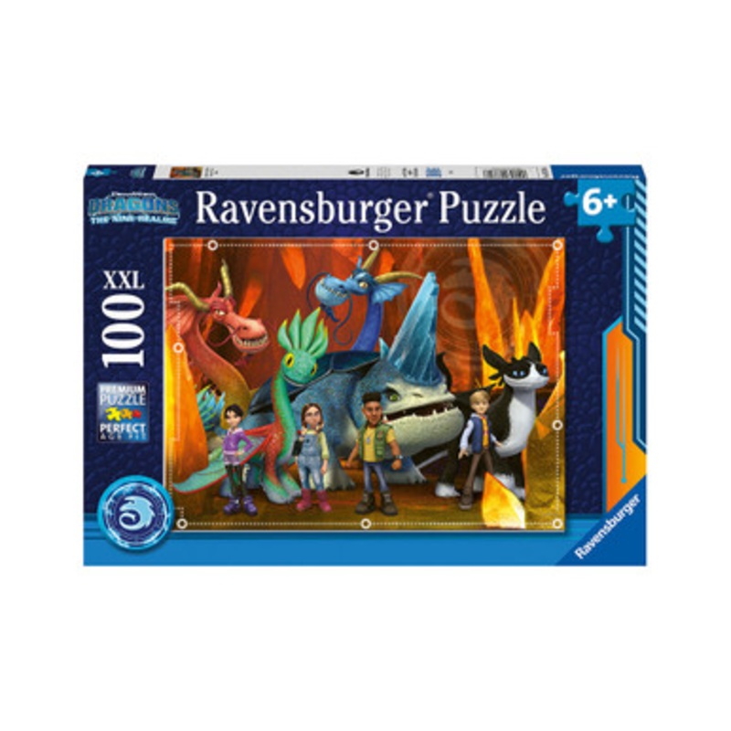 Ravensburger 100pc – Dragons: The Nine Realms Puzzle