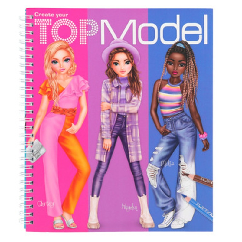 Top model – Create Your Top Model Colouring Book