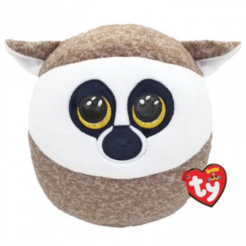 TY Squishy Beanies – Linus the Lemur Small 25cm