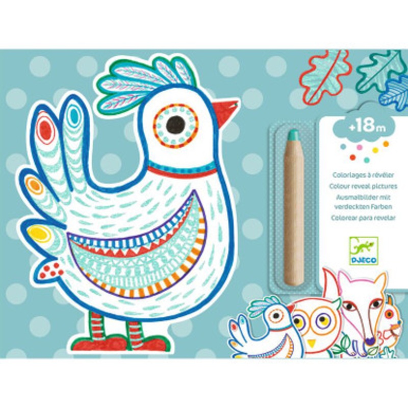 Djeco – Forest Friends Colour Reveal Set