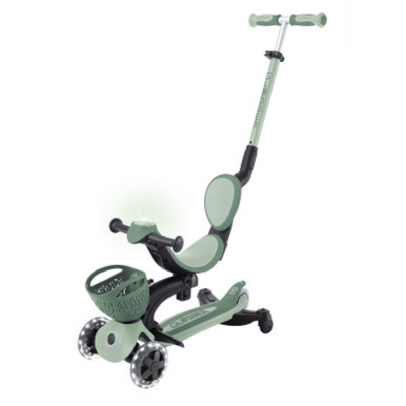 Globber – GO UP Baby Lights 360 Ride-On Scooter – Sage