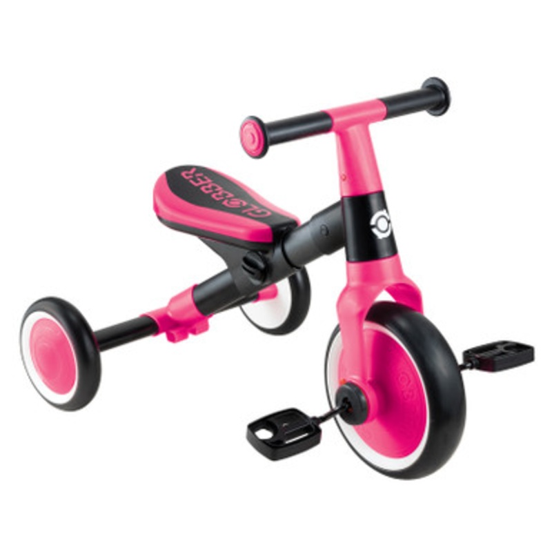 Globber LEARNING TRIKE 2 in 1 – Fuchsia Pink