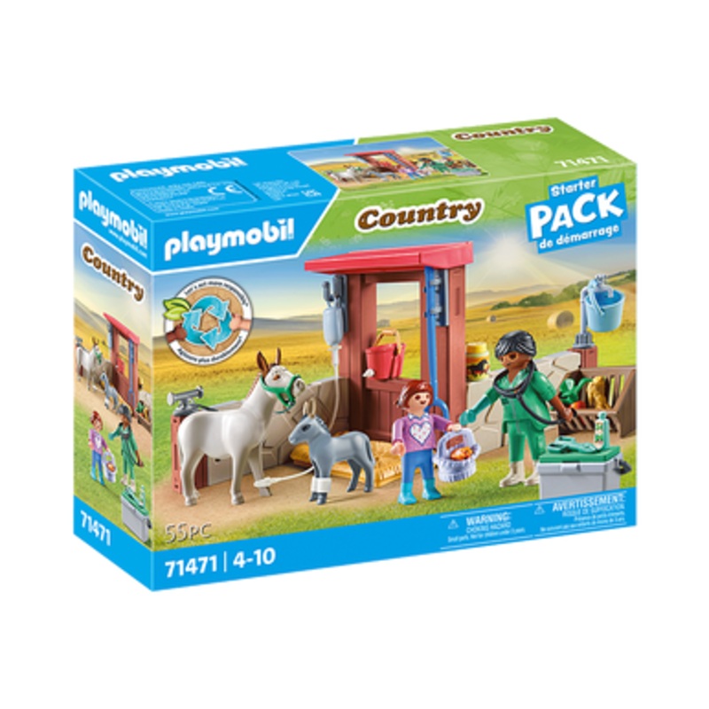 Playmobil Country – Veterinary Mission with the Donkeys