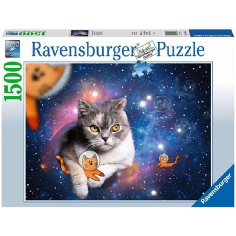 Ravensburger 1500pc – Cats in Space Puzzle