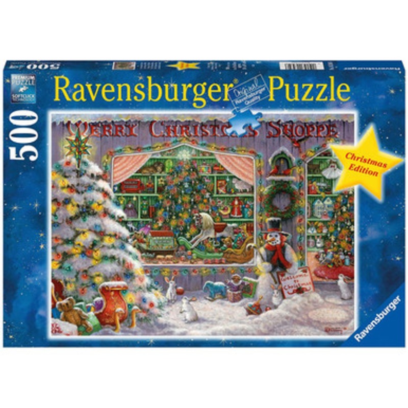 Ravensburger 500pc – The Christmas Shop Puzzle