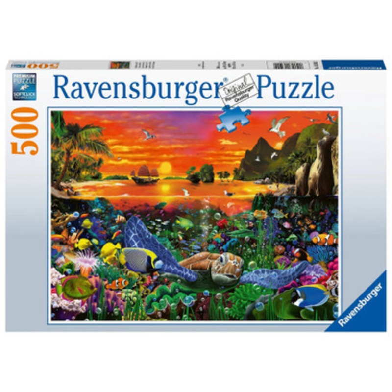 Ravensburger 500pc – Turtle in the Reef Puzzle