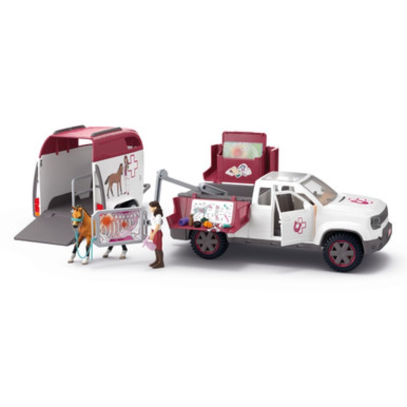 Schleich Horses –  Mobile Vet with Trailer 42704
