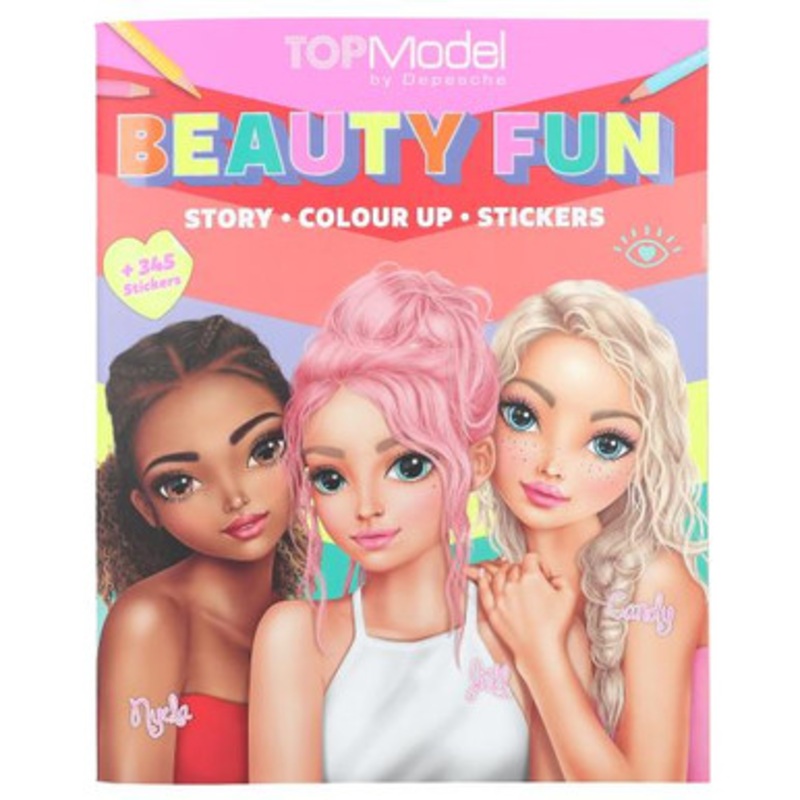 Top Model –  Beauty Fun Colouring Book