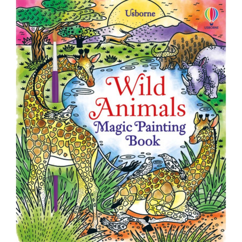 Usborne – Wild Animals Magic Painting Book