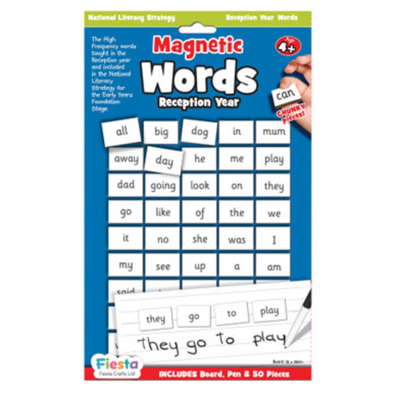 Fiesta Crafts – Magnetic First Words Reception