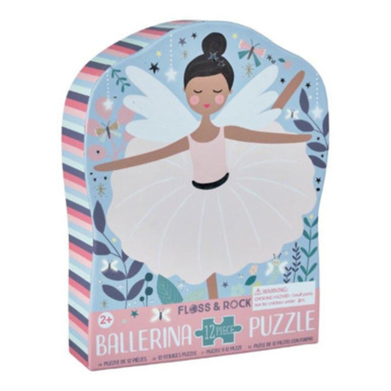 Floss & Rock 12pc – Ballerina Shaped Puzzle