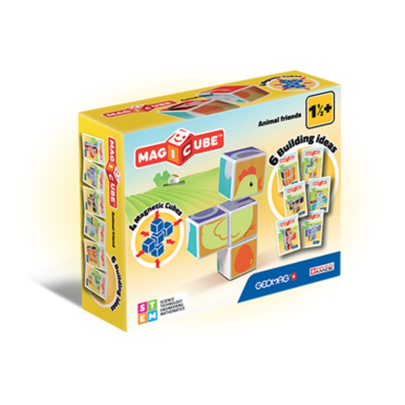 Geomag – Magicube Animal Friends 7pc 132
