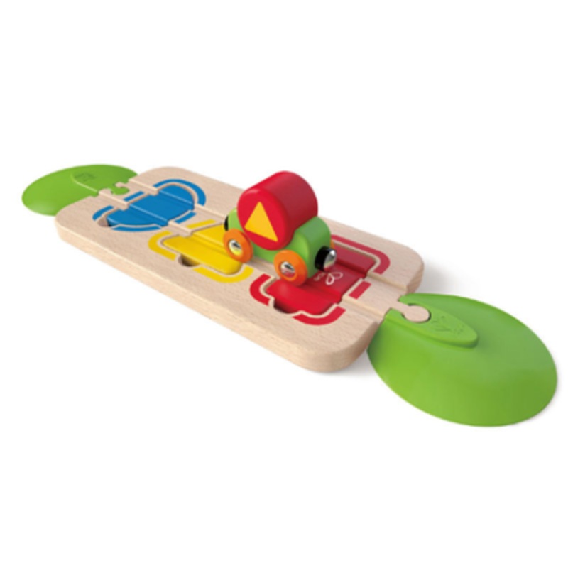 Hape Rail – Color & Shape Sorting Track