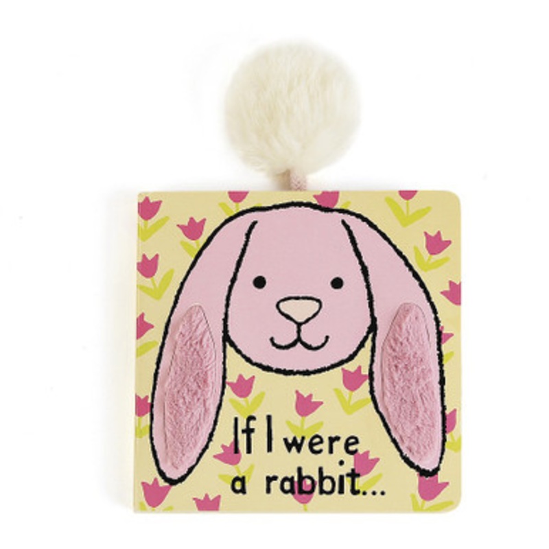 Jellycat – If I Were A Rabbit Board Book (Pink Bunny)