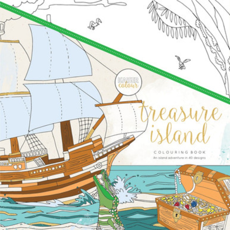 Kaisercolour – Colouring Book – Treasure Island
