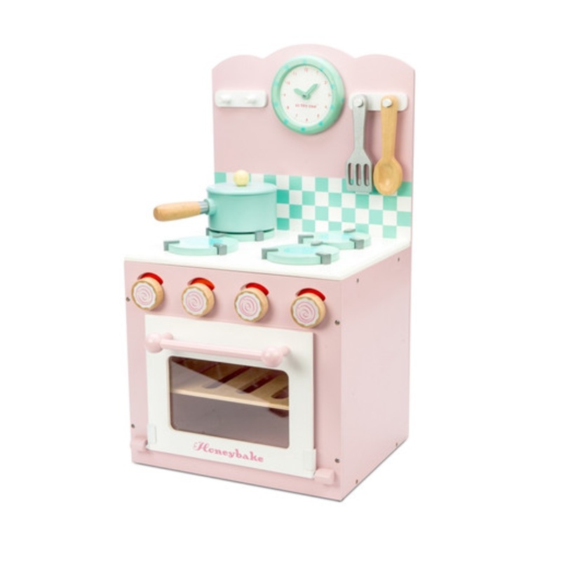 Le Toy Van Honeybake Oven and Hob Set Pink