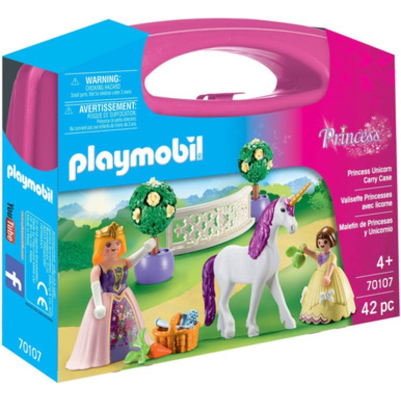 Playmobil Princess with Unicorn Carry Case 70107