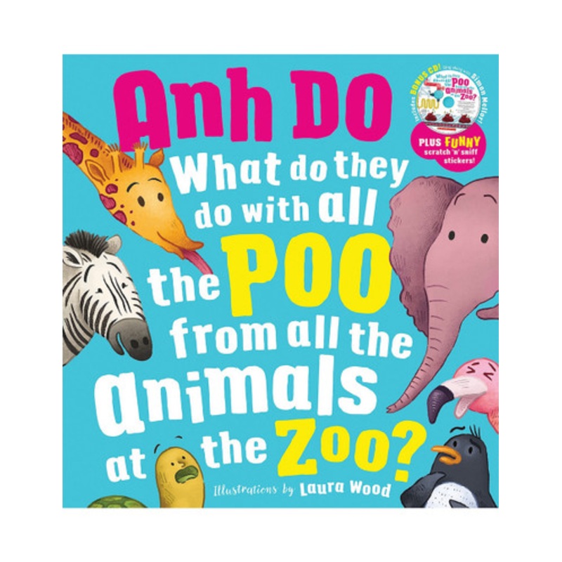 Scholastic – What Do They Do With All The Poo From All The Animals At The Zoo With Scratch ‘n’ Sniff Stickers