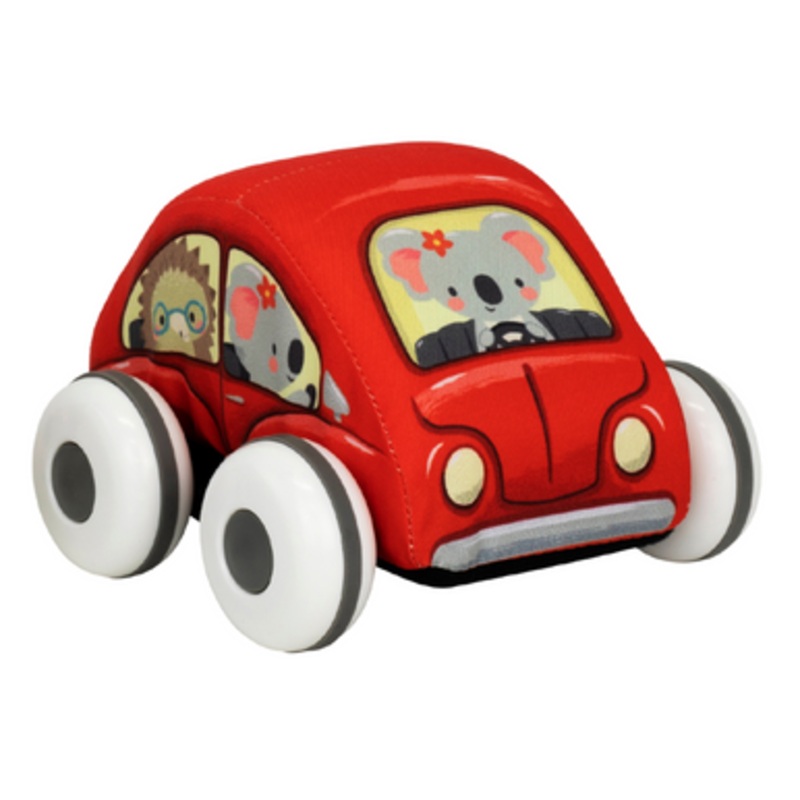 Tiger Tribe Fabric Pull-Backs – Gumtree Buddies – Red
