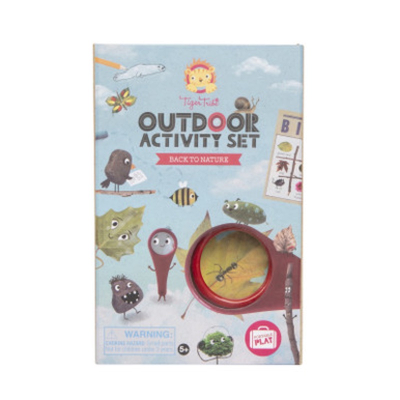 Tiger Tribe Outdoor Activity Set – Back to Nature