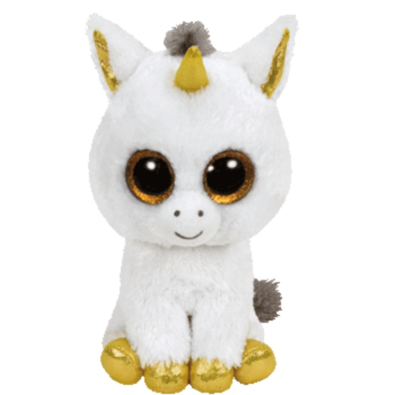 TY Beanie Boos Regular – Pegasus White Unicorn