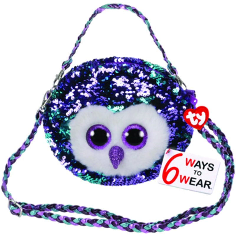 TY Beanie Boos Sequin Purse – Moonlight the Owl