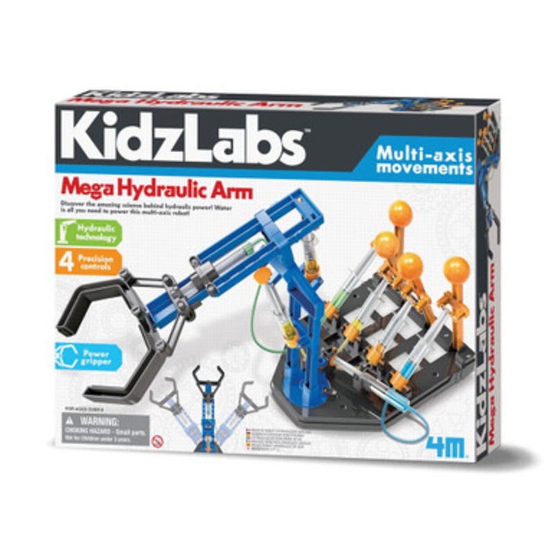 4M – KidzLabs – Mega Hydraulic Arm