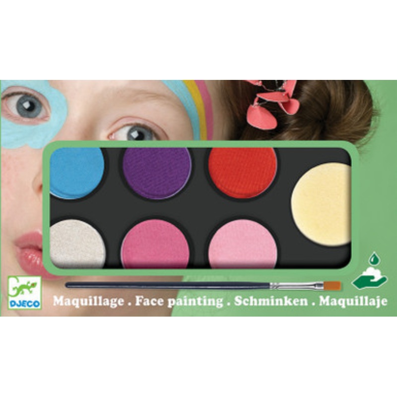 Djeco – Sweet Body Art Palette 6 Colours