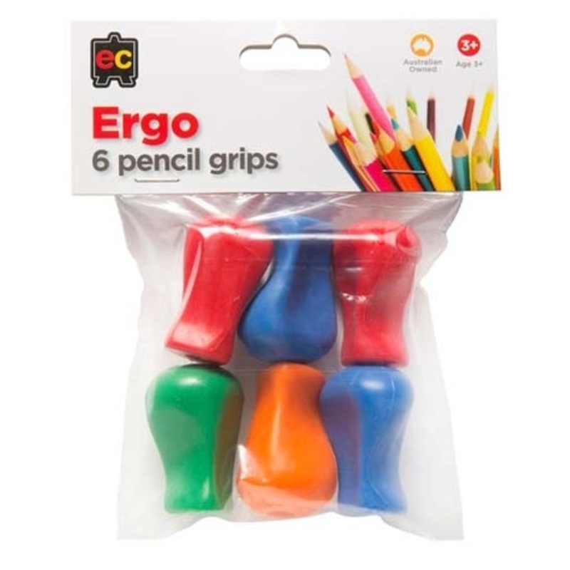 Educational Colours – Pencil Finger Grips Packet of 6