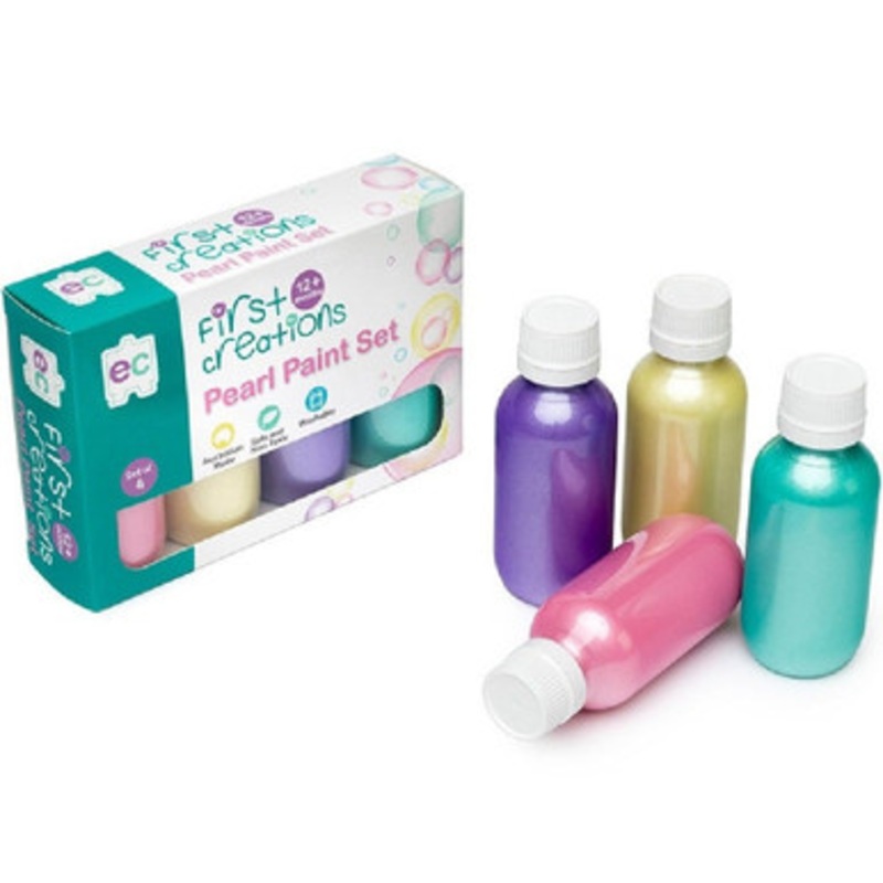First Creations – Pearl Paint 100ml Set of 4