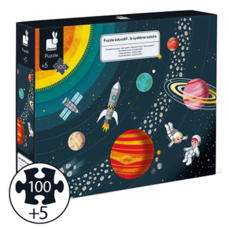Janod – Solar System Puzzle 100pc