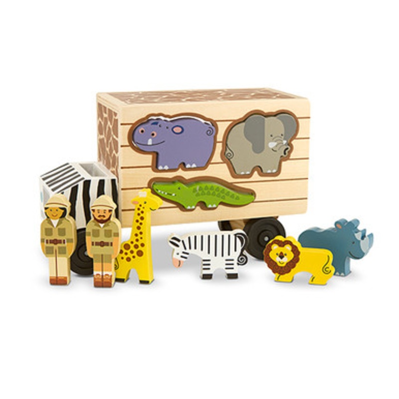 Melissa & Doug – Animal Rescue Shape-Sorting Truck