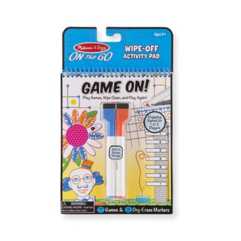 Melissa & Doug- On the Go – Write On/ Wipe Off Games Pad