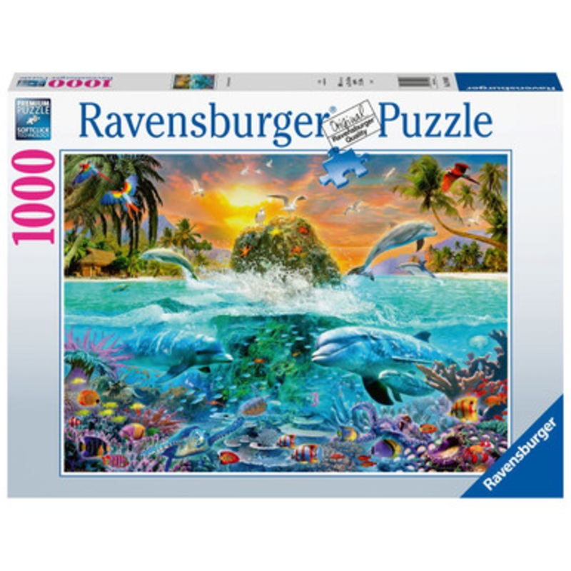 Ravensburger 1000pc – The Underwater Island Puzzle
