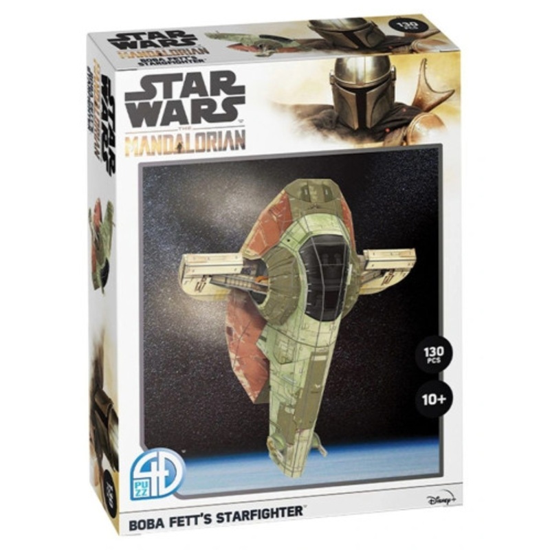 Star Wars Boba Fetts Starfighter Paper Model Kit