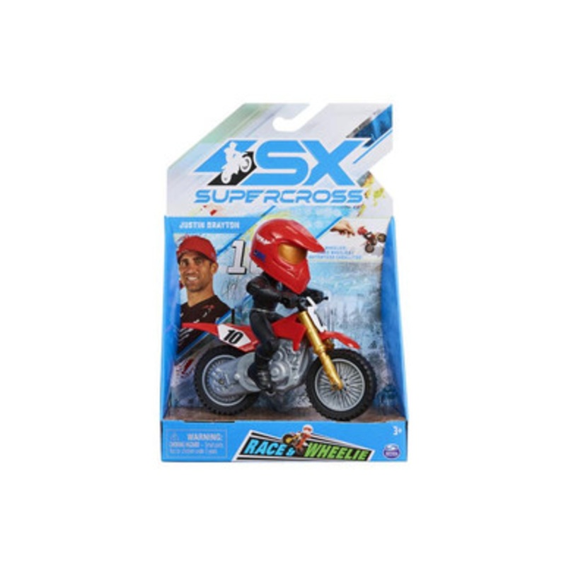 Supercross – Race & Wheelie Motorcycle – Justin Brayton