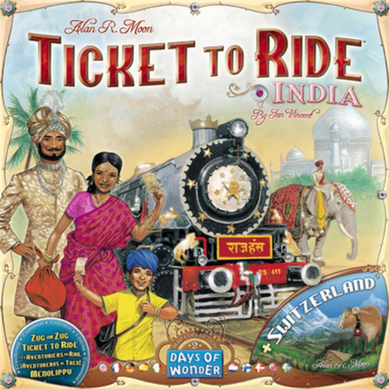 Ticket to Ride INDIA by Days Of Wonder