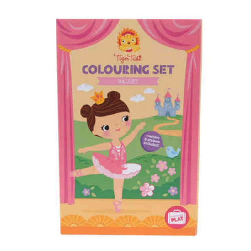 Tiger Tribe Colouring Set – Ballet
