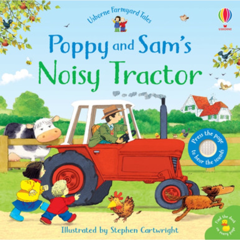 Usborne – Poppy and Sam’s Noisy Tractor Board Book