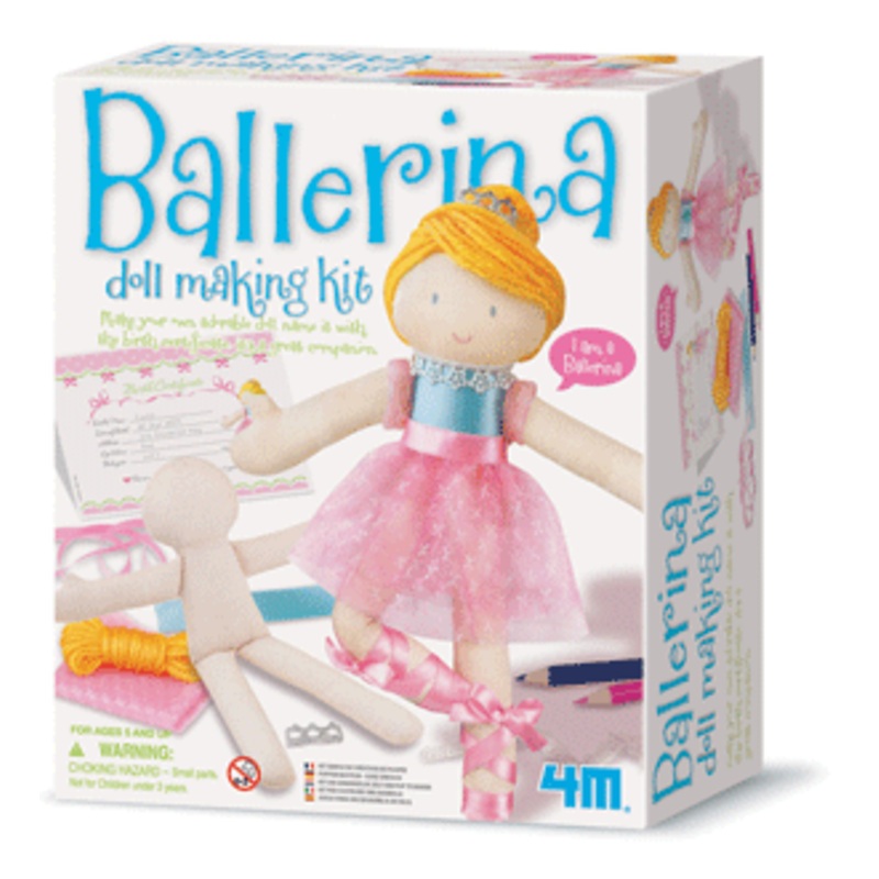 4M – Ballerina Doll Making Kit