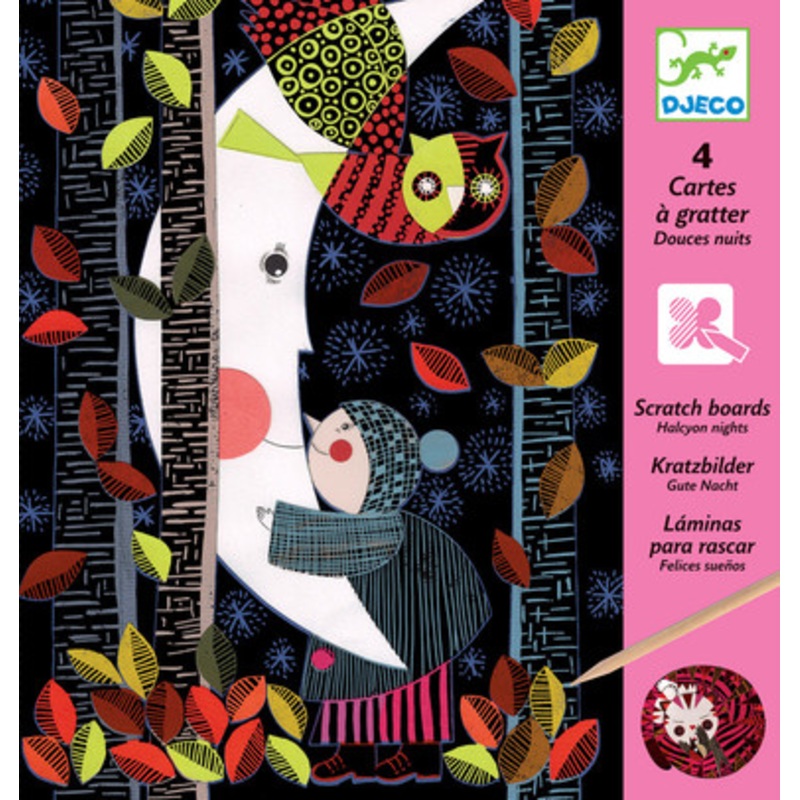 Djeco – Halcyon Nights Scratch Cards