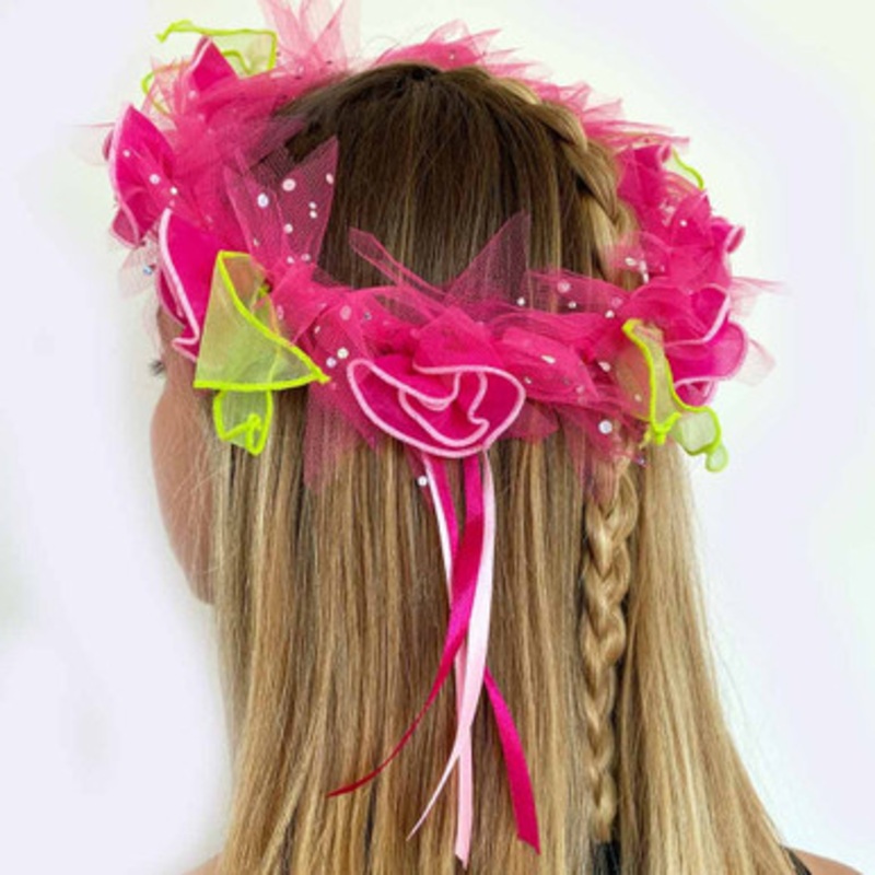 Fairy Girls – Bloom Garland – Hot Pink