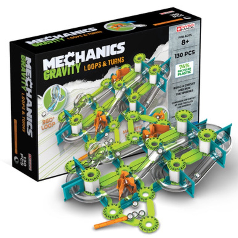 Geomag Mechanics Gravity – Loops & Turns Recycled 130pc | 763