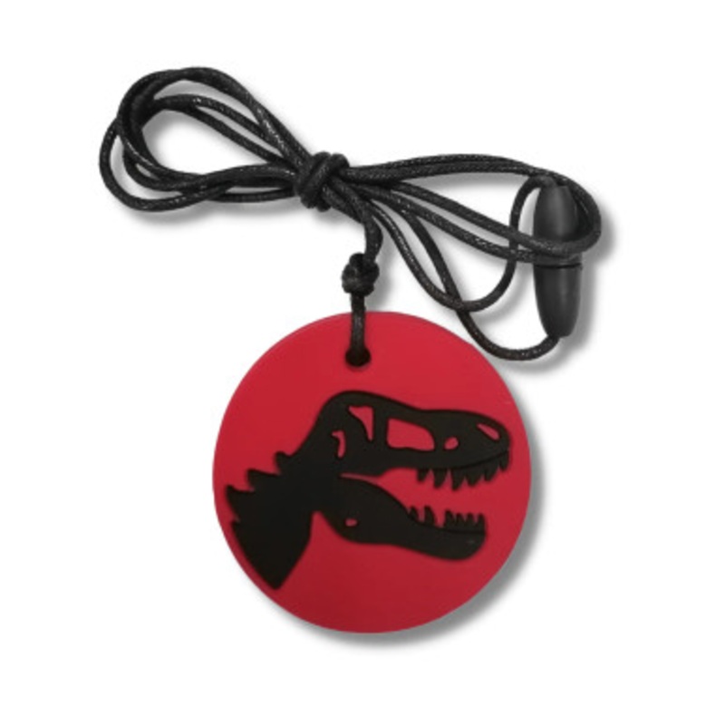 Jellystone Chewelry – Dino Pendant – Red