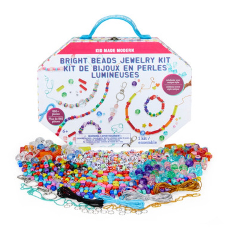 Kid Made Modern – Bright Beads Jewelry Kit