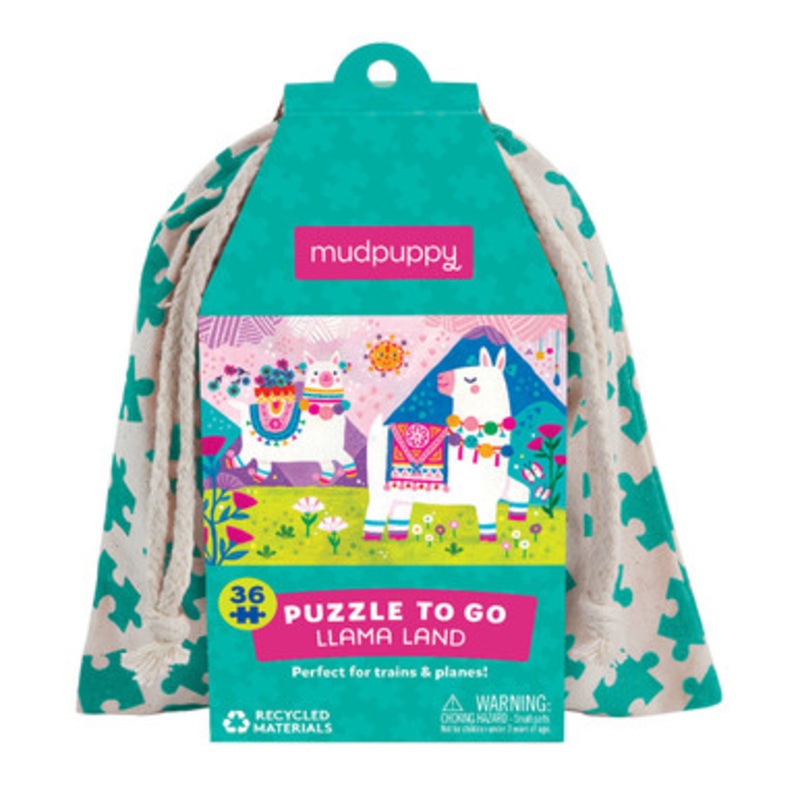 Mudpuppy – Puzzles to Go – Llama Land