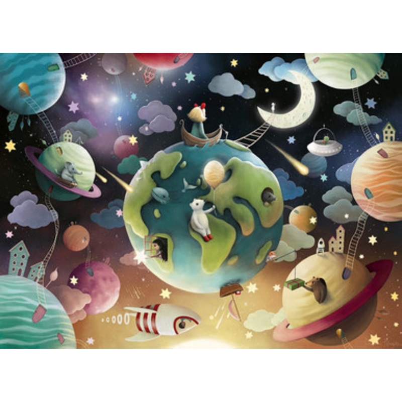 Ravensburger 100pc- Planet Playground Puzzle