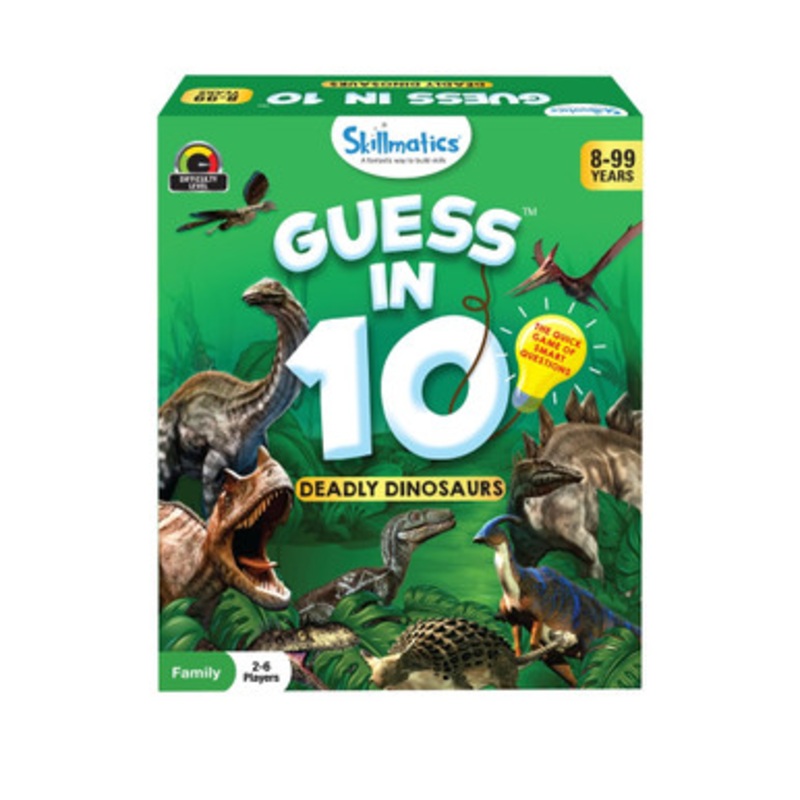 Skillmatics – Guess in 10 – Deadly Dinosaurs