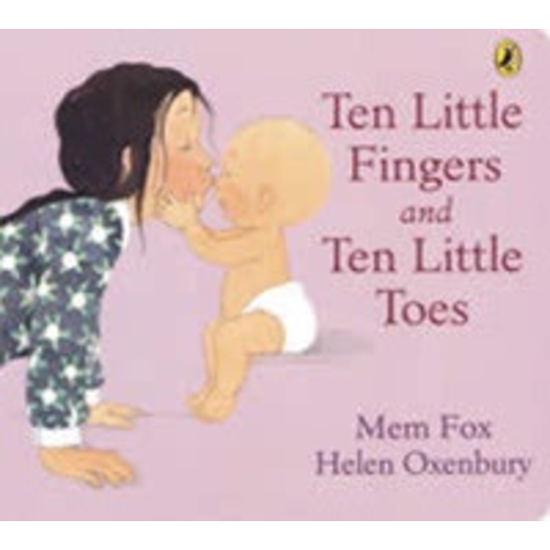 Ten little Fingers & Ten Little Toes Board Book *very minor cover damage*
